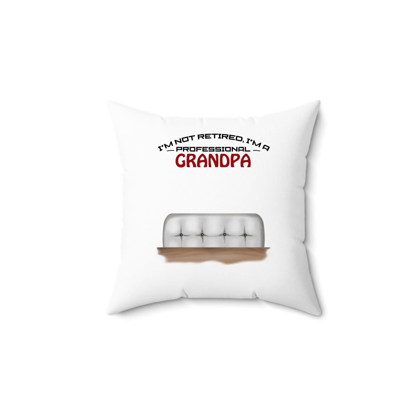 Custom Spun Square Pillow